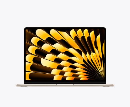 Фото Apple MacBook Air 13" (M5, 10C CPU, 10C GPU, 2026), 32 ГБ, 512 ГБ SSD, Starlight (сияющая звезда)