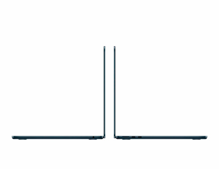 Apple MacBook Air 13" (M3, 8C CPU, 8C GPU, 2024), 16 ГБ, 256 ГБ SSD, Midnight («Полуночный черный»)