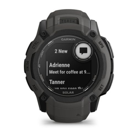 Мультиспортивные часы Garmin INSTINCT 2x Solar Graphite