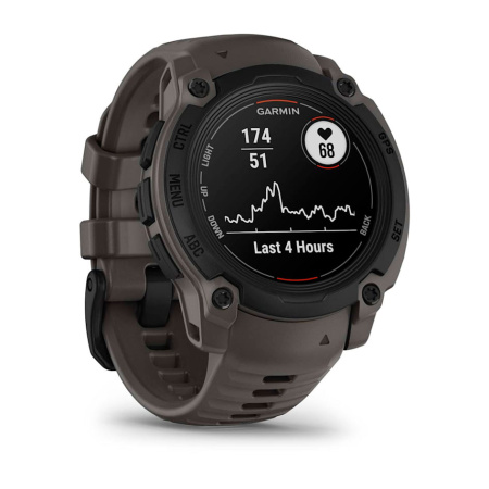 Мультиспортивные часы Garmin INSTINCT E Black Charcoal Band, 40 mm