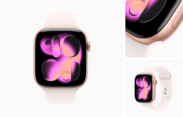 Apple Watch S11 42mm, Rose Gold Al LB S/M, GPS, MEU04 
