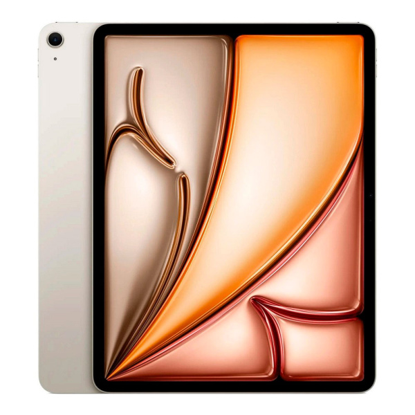 Фото Apple iPad Air 13 M4,128 Гб, LTE, Starlight (сияющая звезда), 2026