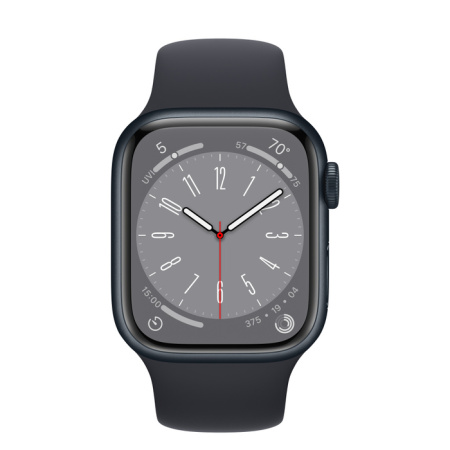 Apple Watch Series 8, 41 мм, Midnight sport, размер M/L