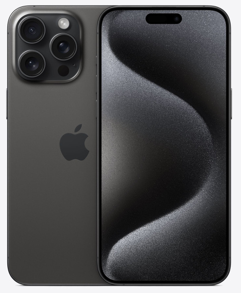 Apple iPhone 15 Pro Sim+E-Sim 1TB Black Titanium (черный титан)