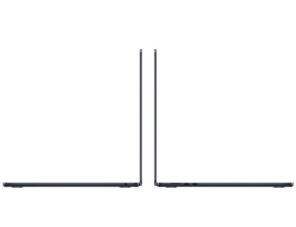 Apple MacBook Air 15" (M3, 8C CPU/10C GPU, 2024), 8 ГБ, 512 ГБ SSD, Midnight (полуночный черный)
