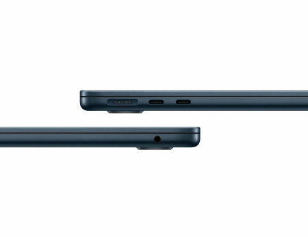 Apple MacBook Air 13" (M3, 8C CPU, 10C GPU, 2024), 16 ГБ, 256 ГБ SSD, Midnight («Полуночный черный»)