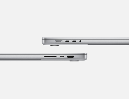 Фото Apple MacBook Pro 16" (M4 Max, 16C CPU, 40C GPU, 2024) 64ГБ, 1ТБ SSD, Silver (Серебристый)