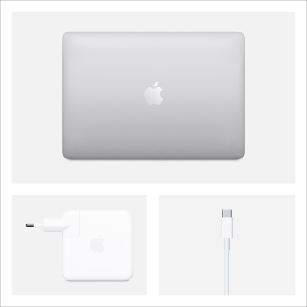 Apple MacBook Pro 13" (i5 2 ГГц, 2020), 16 ГБ, 512 ГБ SSD, Silver (серебристый), СРО