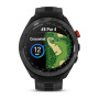 Garmin Approach S70 - 47 mm Black Ceramic Bezel with Black Silicone Band