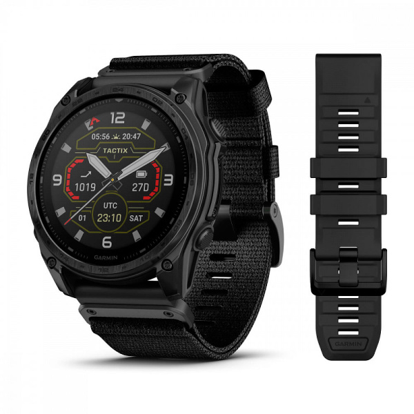 Мультиспортивные часы Garmin Tactix 8 Solar Sapphire Elite Applied Ballistics, 51mm
