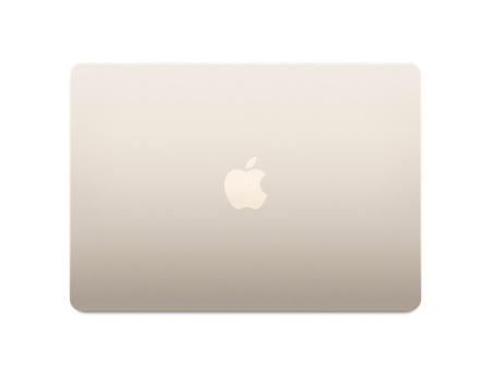 Apple MacBook Air 13" (M3, 8C CPU, 10C GPU, 2024), 24 ГБ, 512 ГБ SSD, Starlight («сияющая звезда»)