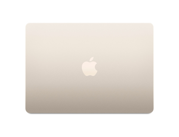 Apple MacBook Air 13" (M3, 8C CPU, 10C GPU, 2024), 16 ГБ, 256 ГБ SSD, Starlight («сияющая звезда»)