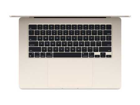 Apple MacBook Air 13" (M3, 8C CPU, 8C GPU, 2024), 16 ГБ, 256 ГБ SSD, Starlight («сияющая звезда»)