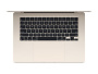 Apple MacBook Air 13" (M3, 8C CPU, 8C GPU, 2024), 16 ГБ, 256 ГБ SSD, Starlight («сияющая звезда»)