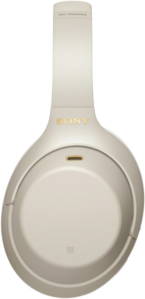 Наушники беспроводные Sony WH-1000XM4, Silver (серебристый)