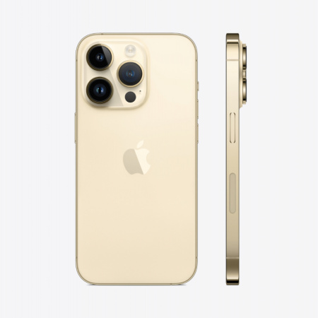 Apple iPhone 14 Pro eSIM 128 ГБ, золотой (Gold)