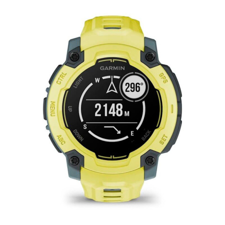 Мультиспортивные часы Garmin INSTINCT E Electric Lime, 45 mm