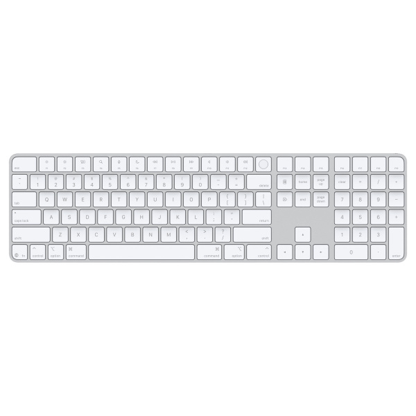 Клавиатура Apple Magic Keyboard with Touch ID and Numeric, USB-C, White