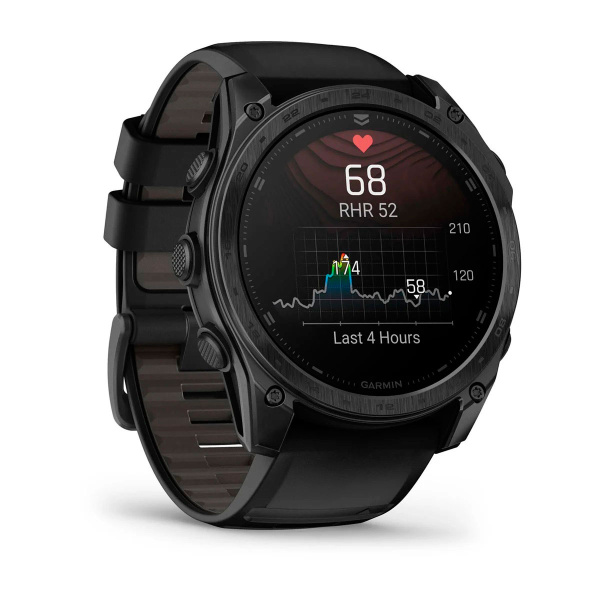 Мультиспортивные часы Garmin Tactix 8 Solar Sapphire Solver, 51mm