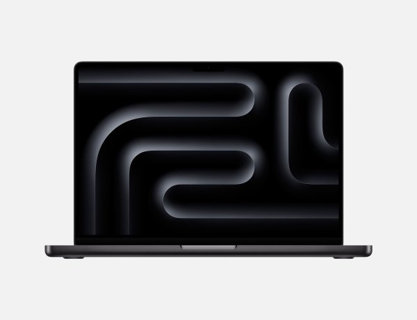 Фото Apple MacBook Pro 14" (M5 10C CPU, 10C GPU, 2025) 16ГБ, 1ТБ SSD, Space Black, Nano-Texture Display