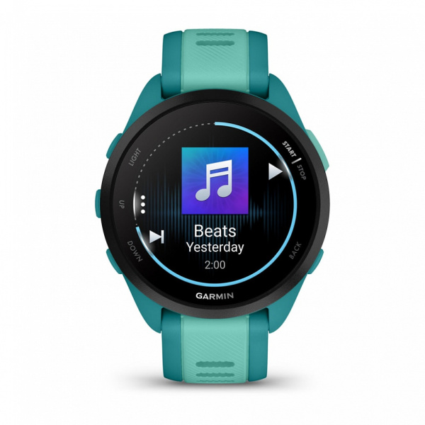 Фото Мультиспортивные часы Garmin ForeRunner 165 Music Turquoise/Aqua