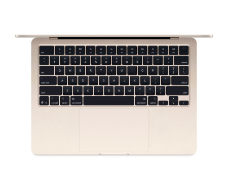 Apple MacBook Air 15" (M4, 10C CPU, 10C GPU, 2025), 16 ГБ, 256 ГБ SSD, Starlight («сияющая звезда»)