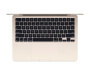 Apple MacBook Air 15" (M4, 10C CPU, 10C GPU, 2025), 16 ГБ, 256 ГБ SSD, Starlight («сияющая звезда»)