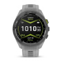 Garmin Approach S70 - 47 mm Black Ceramic Bezel with Powder Gray Silicone Band