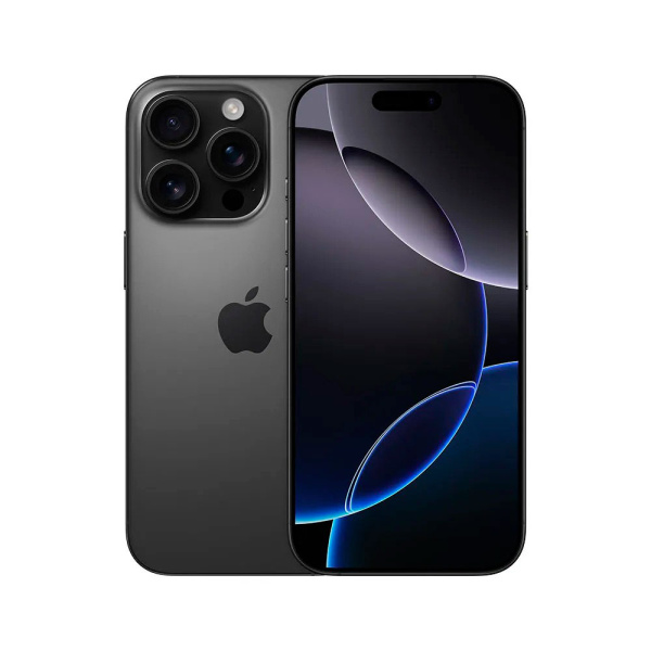 Apple iPhone 16 Pro Max, eSIM, 1 TB, Black Titanium (титановый чёрный)
