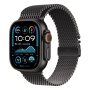 Apple Watch Ultra 2, 49 mm, Black Titanium Case with Black Milanese Loop (M) фото