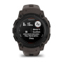 Мультиспортивные часы Garmin INSTINCT E Black Charcoal Band, 40 mm