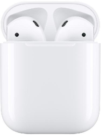 Наушники Apple AirPods 2 в зарядном футляре, белый