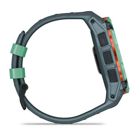 Мультиспортивные часы Garmin INSTINCT 3 AMOLED Neo Tropic Twilight Band, 50 mm