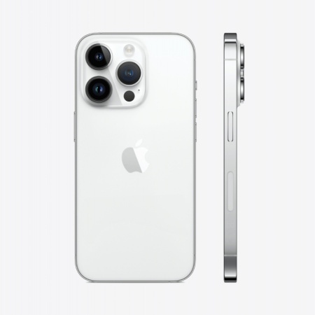 Apple iPhone 14 Pro SIM 128 ГБ, серебристый (Silver)