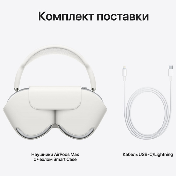 Наушники Apple AirPods Max, Silver (серебристый)