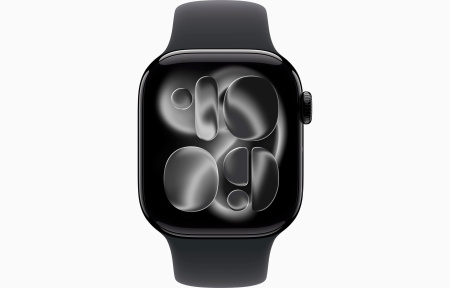 Apple Watch S11 42mm, Jet Black Al Black SB M/L GPS MEQU4 