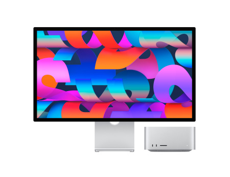 Фото Apple Mac Studio (M4 Max 16-Core CPU, GPU 40-Core, 64GB, 2TB), Silver