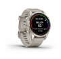 Мультиспортивные часы Garmin Fenix 7S Pro Sapphire Solar Soft Gold