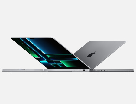 Фото Apple MacBook Pro 14" (M2 Max 12C CPU, 38C GPU, 2023) 96 ГБ, 8Tb SSD, Silver (Серебристый)