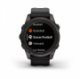 Мультиспортивные часы Garmin Fenix 7S Pro Sapphire Solar Carbon Gray