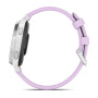 Умные часы Garmin Lily 2 Active Silver with Purple Jasmine Silicone Band