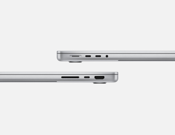 Фото Apple MacBook Pro 14" (M4 10C CPU, 10C GPU, 2024) 16ГБ, 512ГБ SSD, Silver (Серебристый)