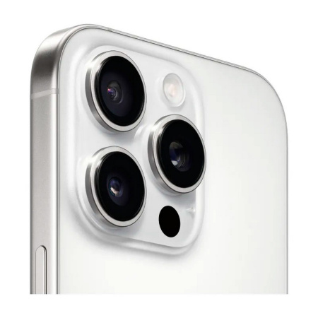 Apple iPhone 16 Pro, eSIM, 128 GB, White Titanium (титановый белый)