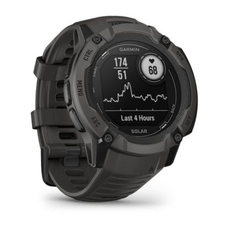 Мультиспортивные часы Garmin INSTINCT 2x Solar Graphite