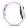 Умные часы Garmin Lily 2 Active Silver with Purple Jasmine Silicone Band