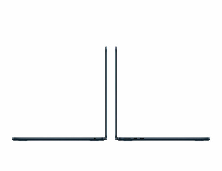 Apple MacBook Air 13" (M3, 8C CPU, 10C GPU, 2024), 16 ГБ, 256 ГБ SSD, Midnight («Полуночный черный»)
