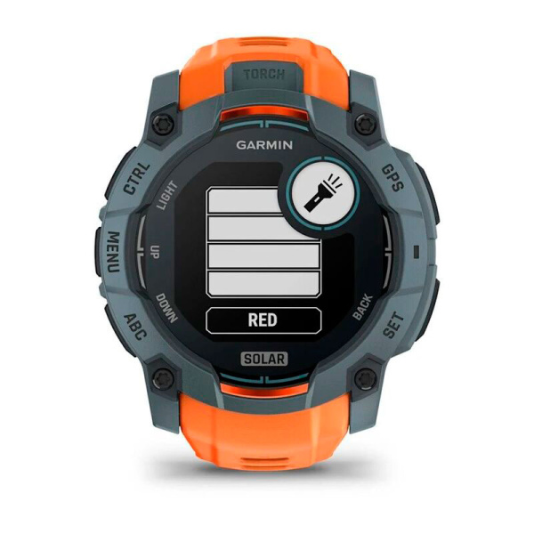 Мультиспортивные часы Garmin INSTINCT 3 Solar Twilight Bezel Solstice Band, 50 mm