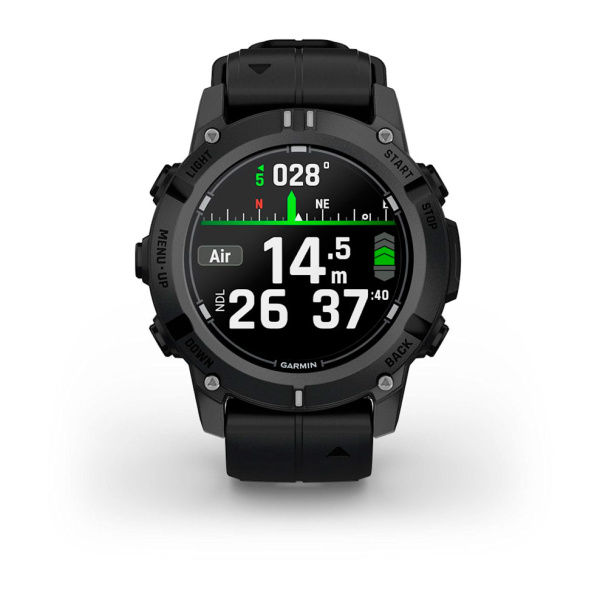 Мультиспортивные часы Garmin Descent G2 Black with Black Band