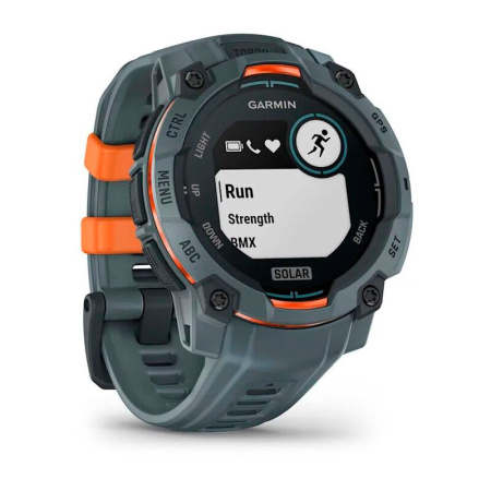 Мультиспортивные часы Garmin INSTINCT 3 Solar Twilight, 45 mm