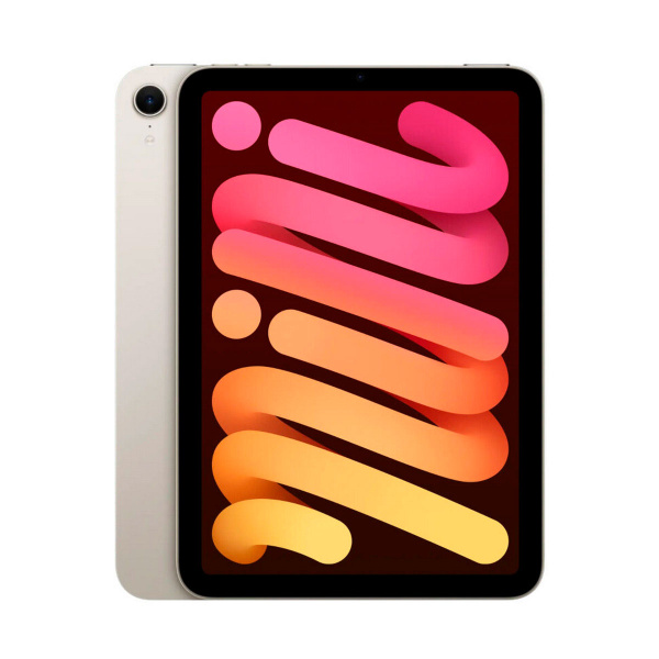 Apple iPad Mini 7, 128 ГБ, Wi-Fi, Starlight (сияющая звезда)